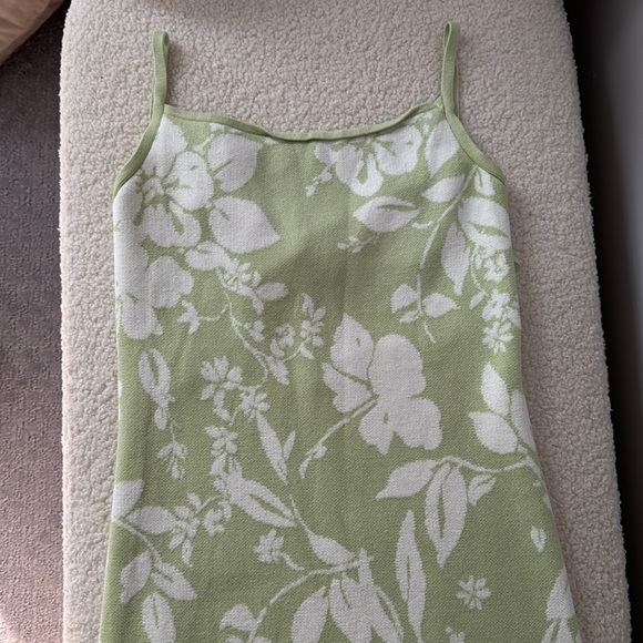 Abercrombie and Fitch Jacquard Open Back Mini Dress - Picture 3 of 5